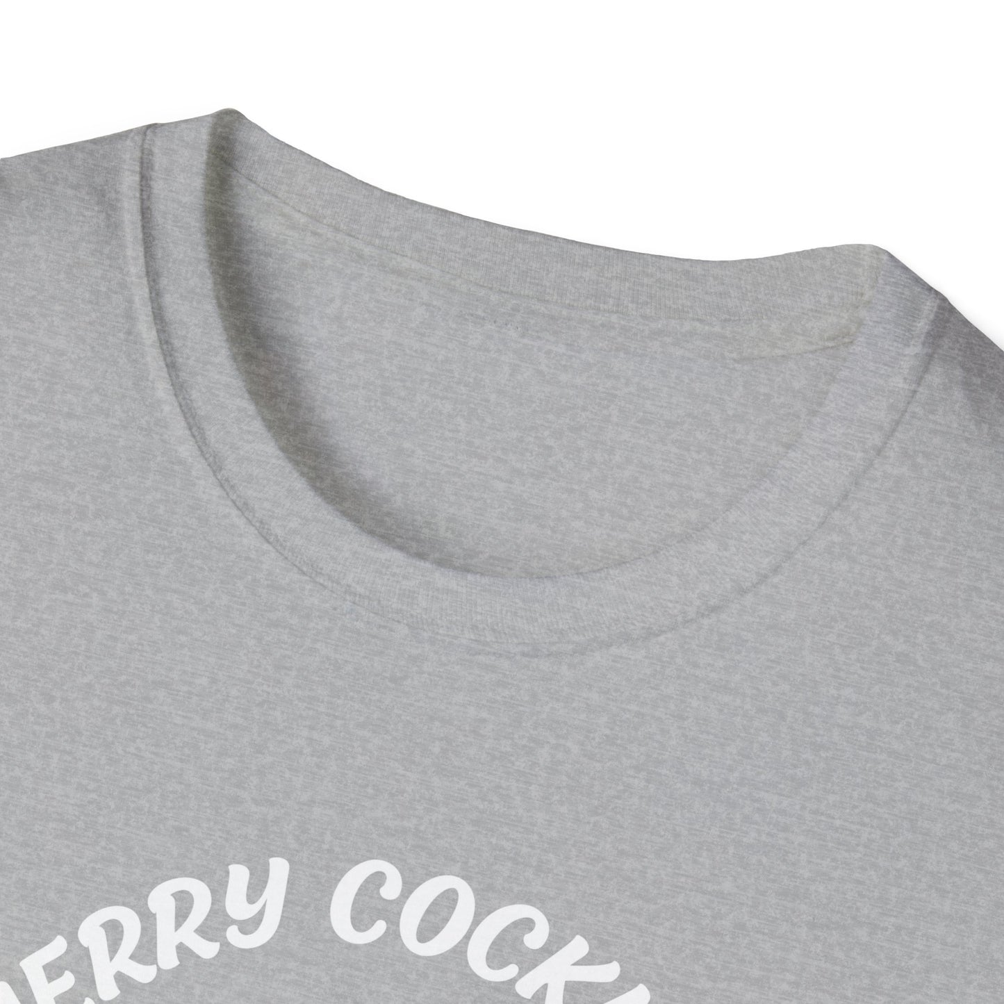 Merry Cockmas! Rooster Christmas Unisex T-Shirt