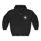 The Cock Whisperer Full Zip Hooded Sweatshirt