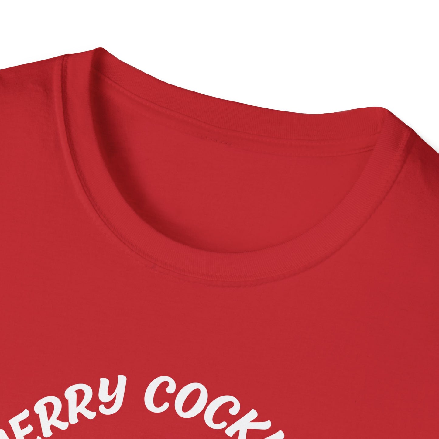 Merry Cockmas! Rooster Christmas Unisex T-Shirt