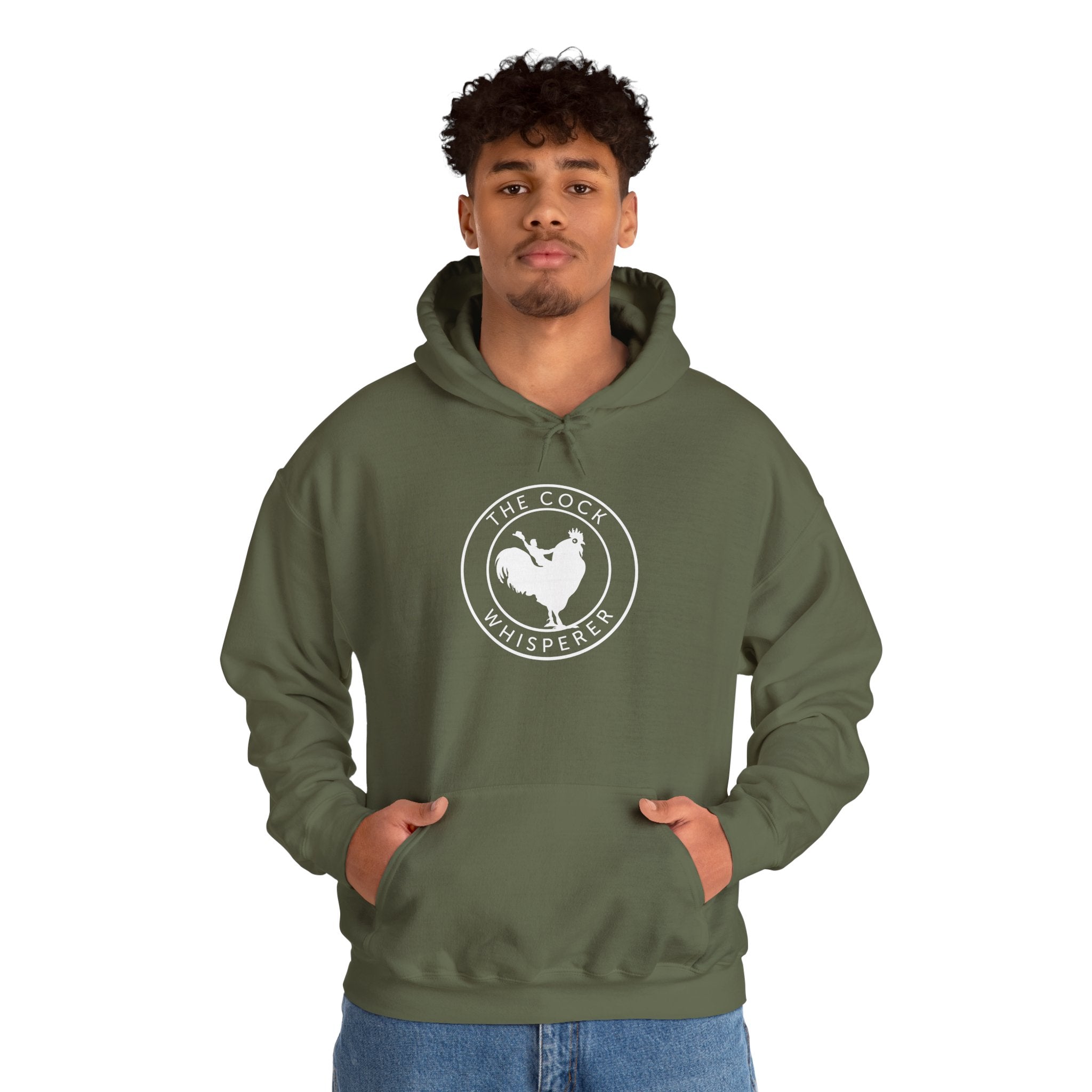 The Cock Whisperer Pullover Hooded Sweatshirt – Jake's Chicken Shack
