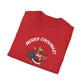 Merry Cockmas! Rooster Christmas Unisex T-Shirt